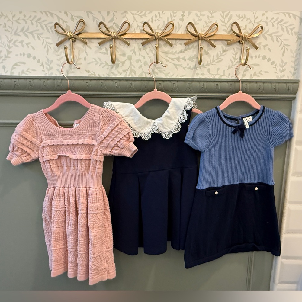 Janie and Jack 2T Set of 3 Dresses!